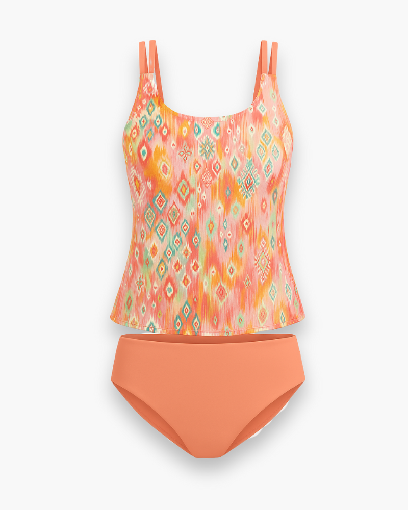 Maya – Zweiteiliges Tankini-Set mit schmeichelnder Passform und elegantem Strand-Style