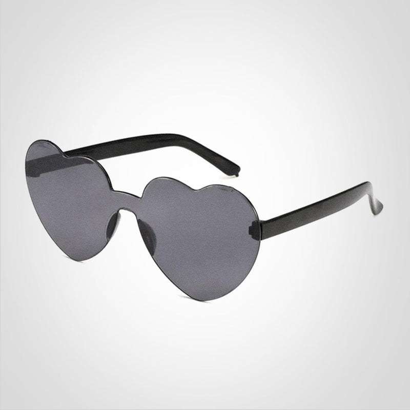 Elina – Herzförmige Sonnenbrille mit Farbverlauf und UV Schutz