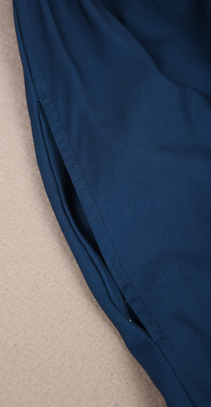 Neve – Klassisches Maxikleid Mit V Ausschnitt