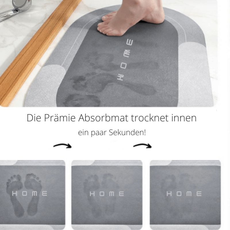 AquaGuard – Ultra-Saugfähige Badezimmermatte Mit Schnelltrocknung
