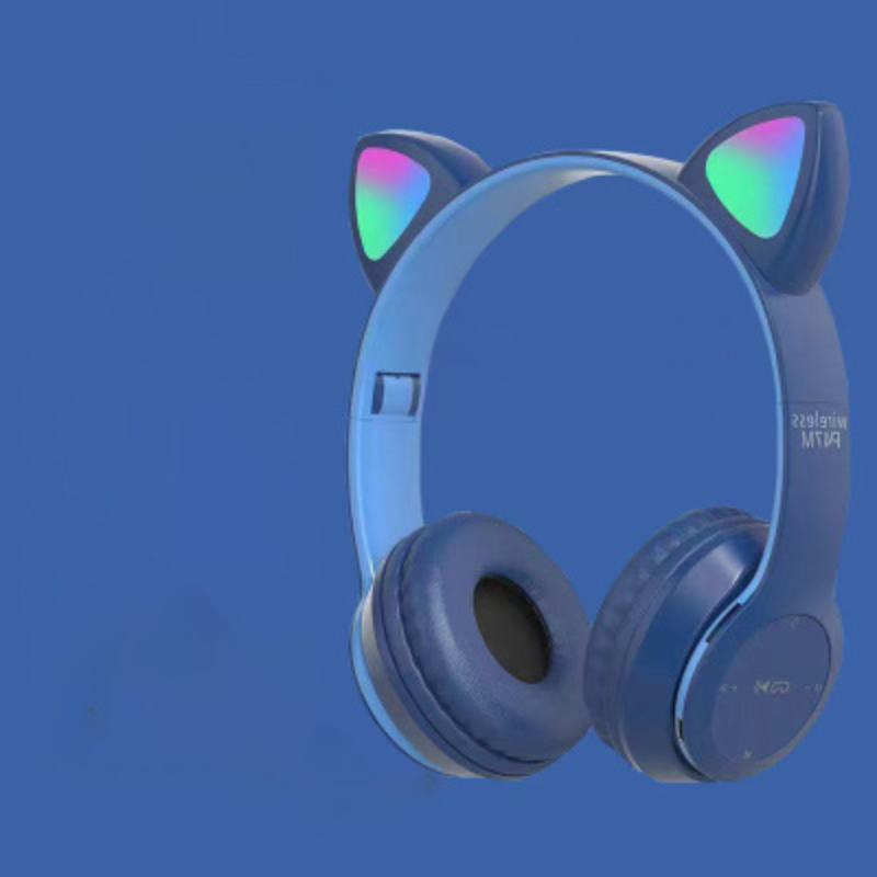 KittyAudio – Kabelloses Bluetooth Headset mit LED Katzenohren und Mikrofonsteuerung