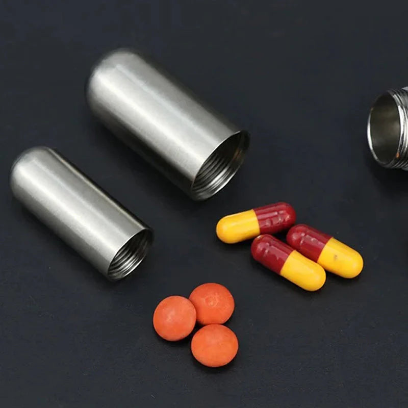 MedBox – Kompakte Pillendose mit tragbarer und wasserfester Medikamentenaufbewahrung für unterwegs
