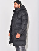 Adam - Warme Langärmelig Reißverschluss Kapuze Jacke Mit Taschen