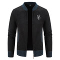 Bruno - Langärmelige Schlank Reißverschluss Jacke Fit Taschen