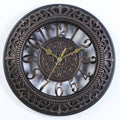 EchoCraft – Vintage Wanduhr mit Retro Details für klassische Innenräume