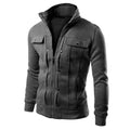 Ben - Warme Langärmelig Jacke Mit Reißverschluß