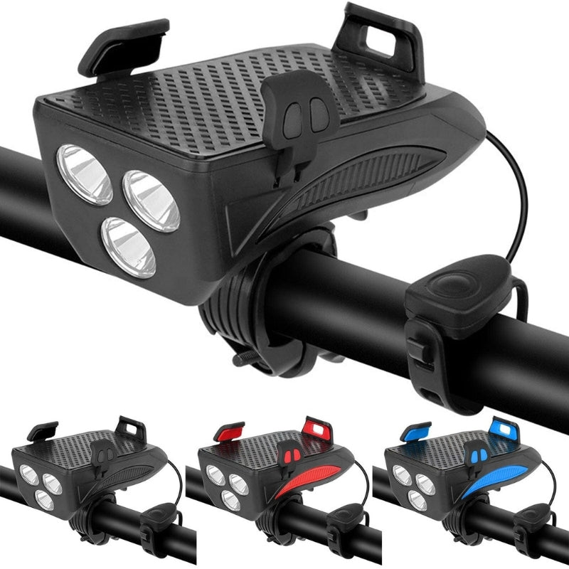RideLight – Multifunktionales Fahrradlicht mit Powerbank und Handyhalterung