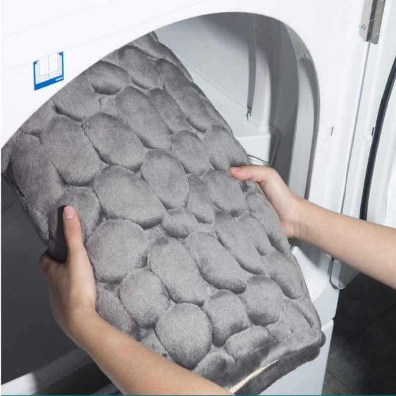 NestDry - Rutschfeste saugfähige Badematte für Dusche Badewanne und Waschbecken
