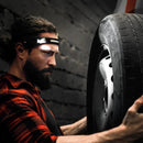 WaveLight – LED Sensor Stirnlampe mit Akku und verstellbarem Band