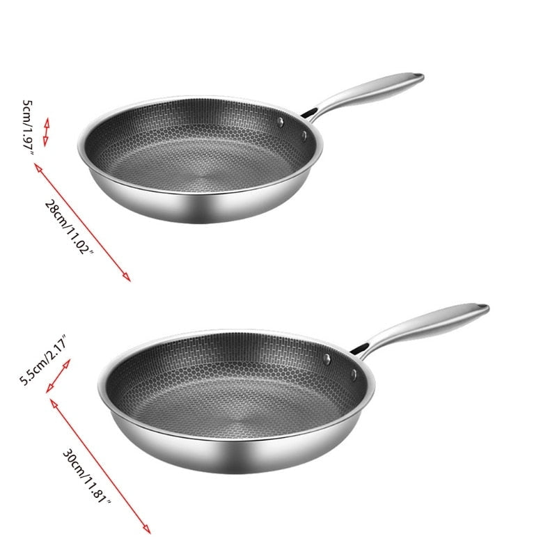 CookGlide – Antihaft Bratpfanne mit Wabenmuster zum Erhitzen und einfachen Reinigen