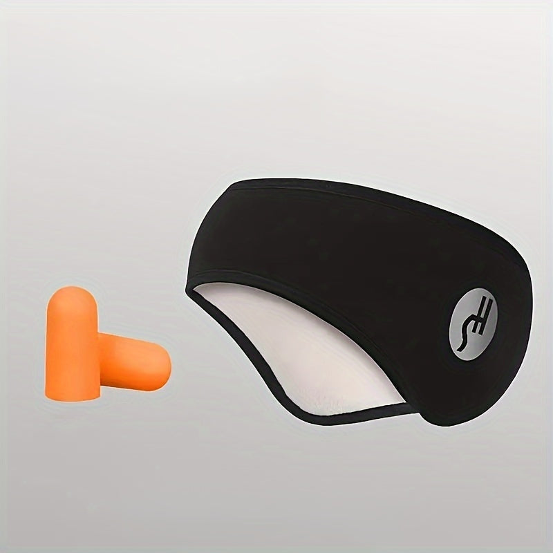 SleepNest – Schlafmaske mit schalldichten Ohrmuscheln und Ohrstöpsel Set