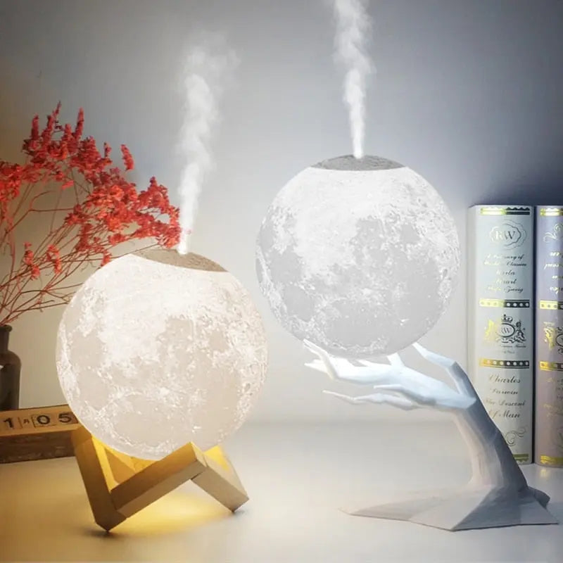 CalmGlow – Wiederaufladbare Lampe und Luftbefeuchter für eine beruhigende Wohnatmosphäre