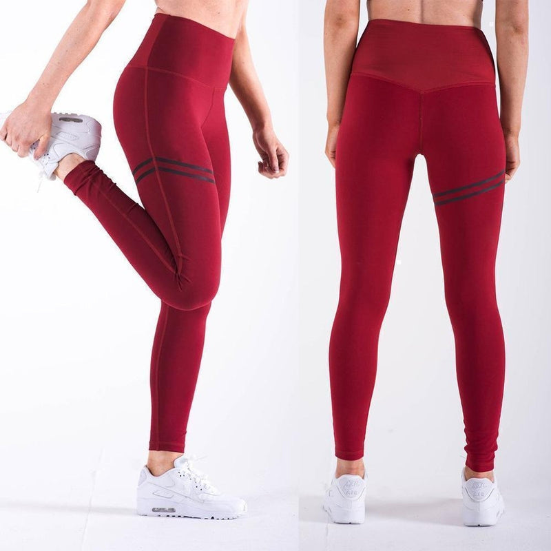 Angelika – Hohe Taille Leggings mit elastischer Passform und Hüftlifting Unterstützung