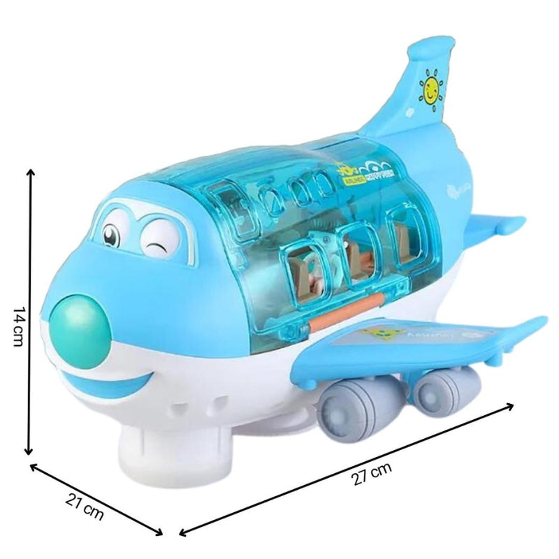 SkyVibe – Elektrisches rotierendes Flugzeugspielzeug mit Musiklichtern