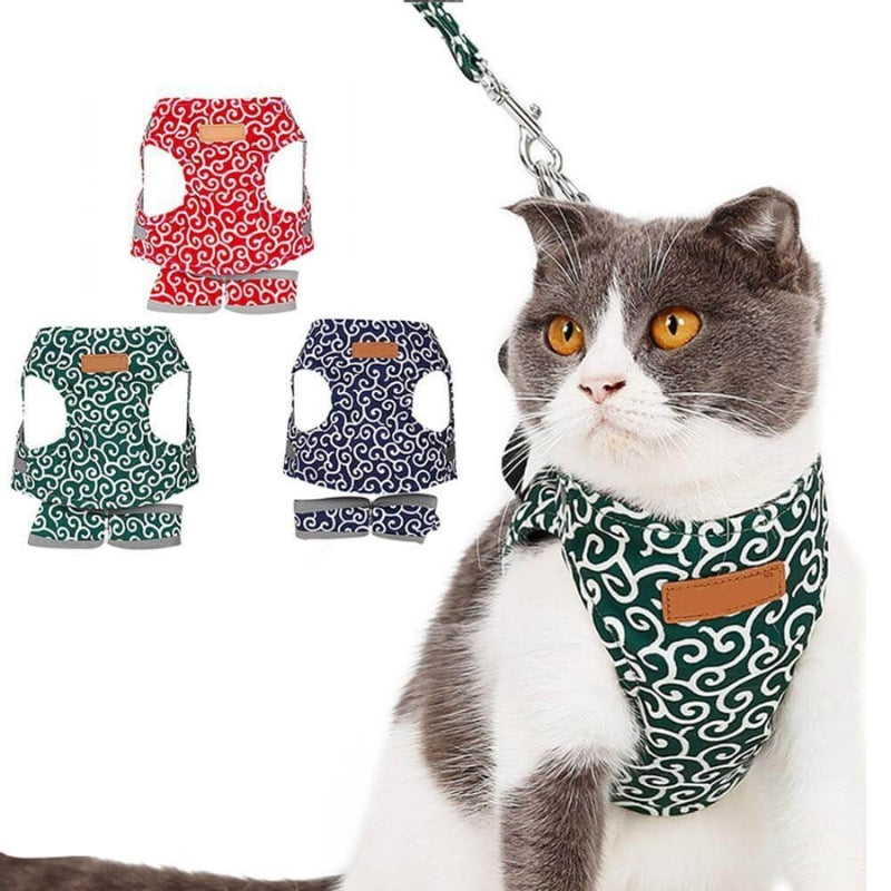 MeowMate – Ausbruchsichere verstellbare Katzengeschirrweste für Outdoor Abenteuer