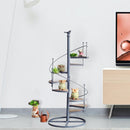 VertiNest – Spiralförmiger Pflanzenständer für die vertikale Pflanzenpräsentation in kleinen Räumen