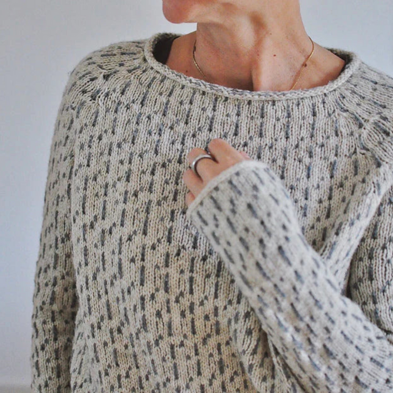 Sophia - Luxuriöser Komfort Bootshals Langärmeliger Pullover