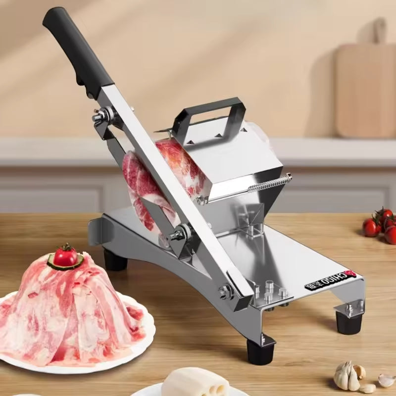 SlicePro – Multifunktionale kompakte Küchenschneidemaschine für Fleisch