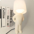 BrightFold - Einzigartige plissierte LED Tischlampe für dekorative Beleuchtung und gemütliche Atmosphäre