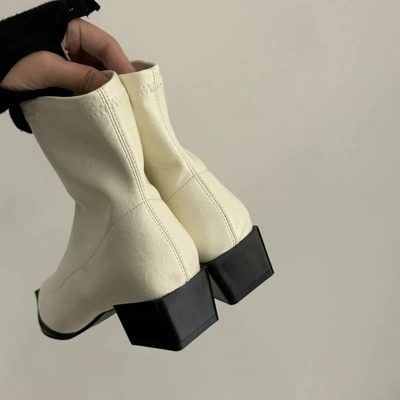Sofia – Stilvolle Stiefeletten mit spitzer Spitze und rutschfester Sohle