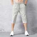 Marlon – Bequeme Caprihose mit Kordelzug in der Taille und Taschen