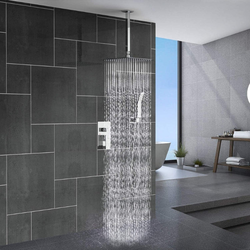 RainCraft – Wandmontierte Regendusche mit ultradünnem Design und gleichmäßigem Wasserfluss