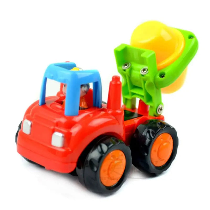 BuildRides - Baufahrzeug Spielset Stabiler Spaß und phantasievolles Bauabenteuer