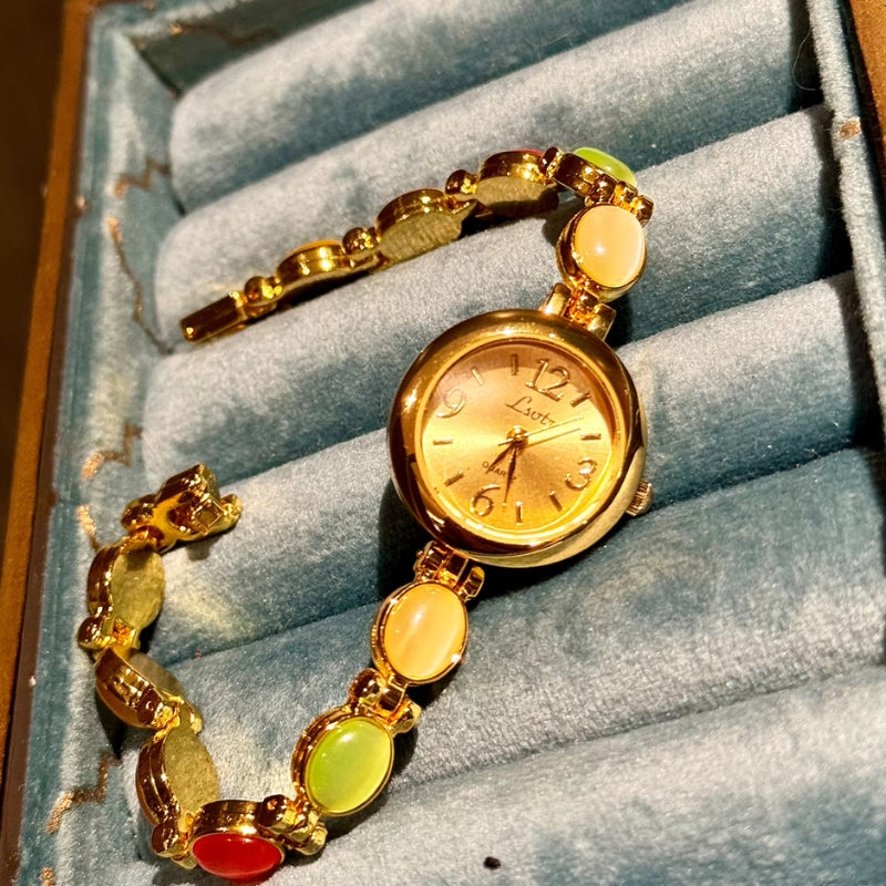 Pauline – Elegante wasserdichte Uhr mit verstellbaren Armbändern und leichtem Entwerfen