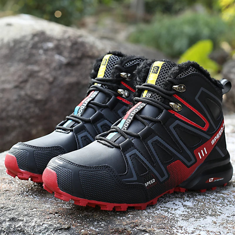 Henry - Bequem Rutschfest Wanderstiefel