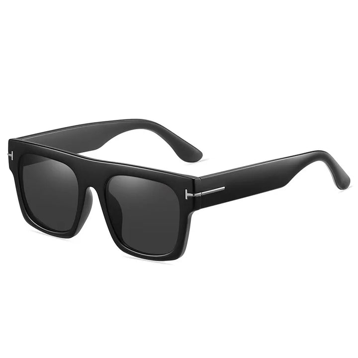 Visionary - Moderne Quadratischer Rahmen Sonnenbrille