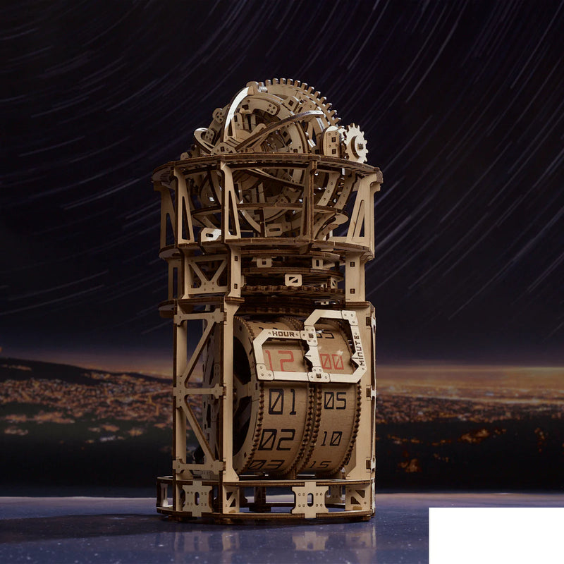 TimeSphere – Sphärischer Tourbillon Zeitschaltuhr mit mechanischem Getriebemodell