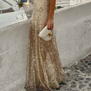 Zeina – Modischer Maxirock mit hoher Taille und Plissee