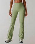 Doris – Leggings mit hoher Taille und weitem Bein für Komfort und Stil