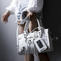 Alina – Luxus-Handtasche mit großem Fassungsvermögen und verstellbarem Riemen