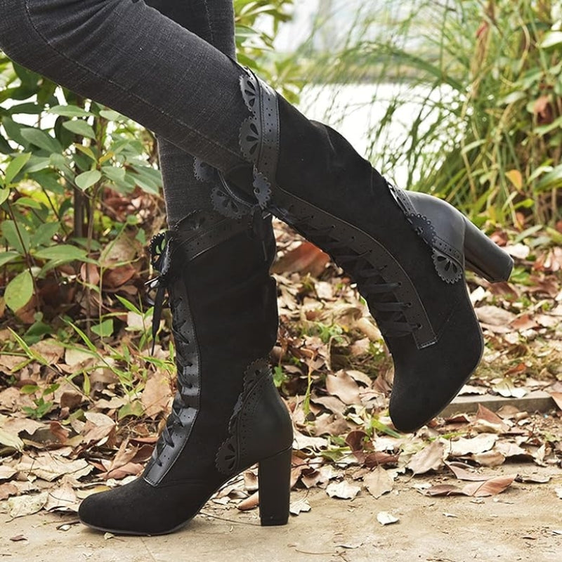 Renate – Stylische High Heel Stiefeletten mit elegantem Entwerfen und bequemer Passform