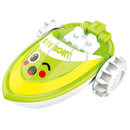 TubTrek - Aufziehbares Badespielzeug mit schwimmender Ente rundem Körper und flatternden Füßen