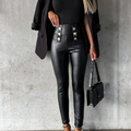 Elifay – Stylische Hose Knopfleiste und hoher Taille mit Schlank Fit