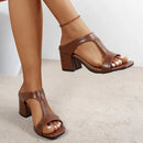 Tamara – Stilvolle Sandalen mit dickem Absatz und rutschfester Sohle für Komfort