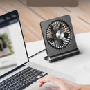 AirHush – Kompakter Tischventilator mit leisem Luftstrom und einstellbarer Neigung