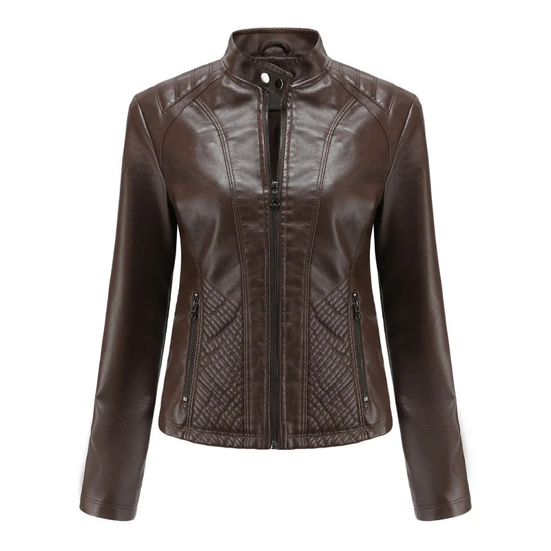 Emma - Langärmelig Jacke Mit Reißverschlusstaschen