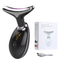 SkinVibe – Anti Falten Facelift Massagegerät mit LED Lichttherapie für Gesicht und Hals