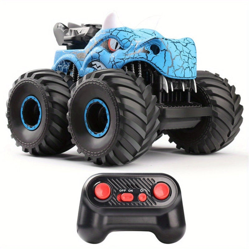 RexRacer – Ferngesteuerter RC Stunt Monstertruck mit Licht und Raucheffekten
