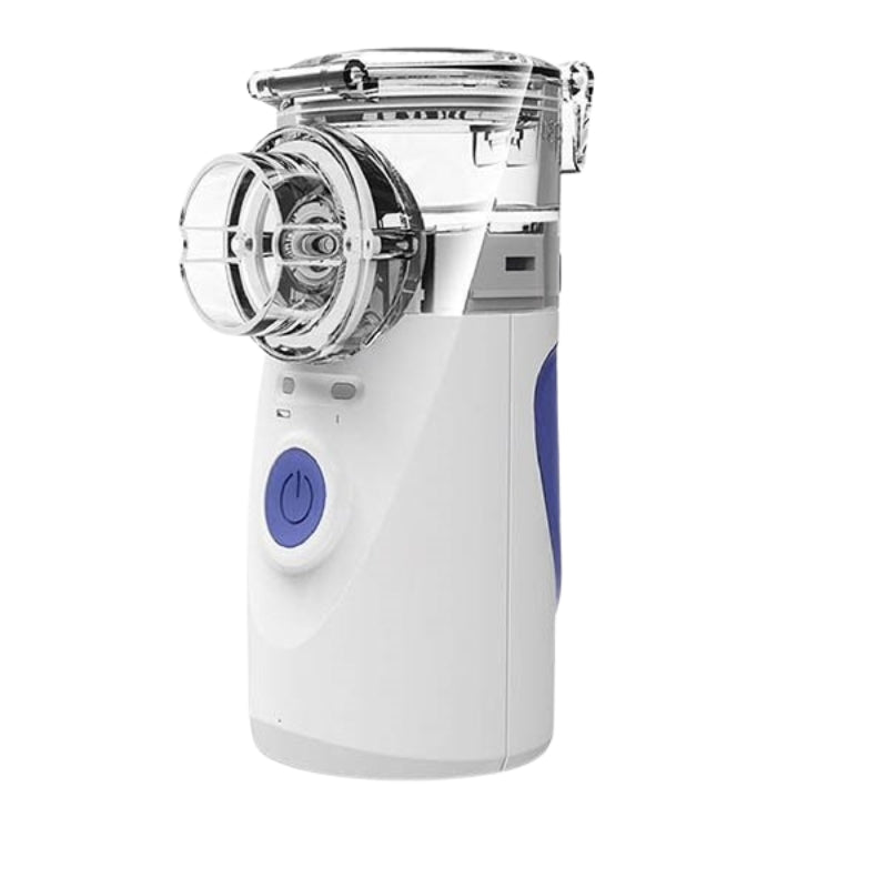 AirEase – Tragbarer Ultraschall-Inhalator mit Maske und Mundstück für leises Vernebeln