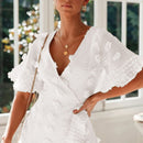 Annika - Vielseitiges Minikleid Mit Kurzen Ärmeln