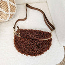 Traci – Bequeme Umhängetasche mit Reißverschlussfach und verstellbarem Riemen