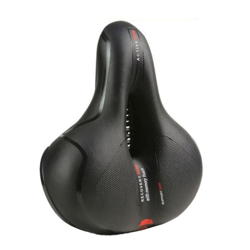 SaddlEase – Extra weicher Fahrradsattel mit Reflektor für Komfort
