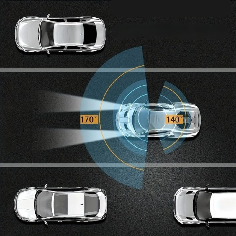 DriveGuard – 320° Ultraweitwinkel-Smart-Dashcam mit Nachtsicht