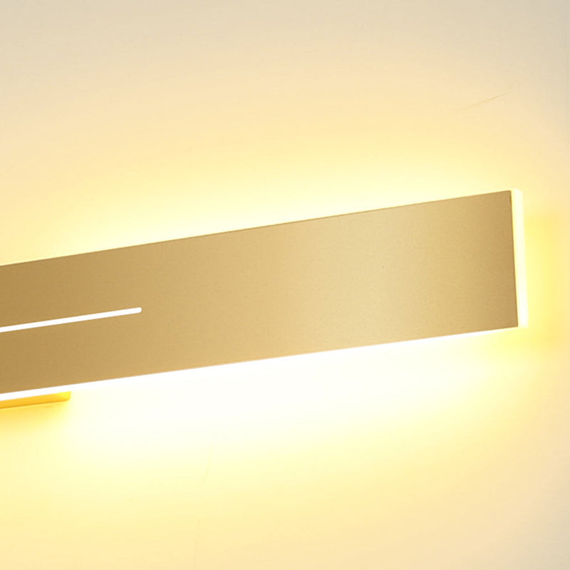 LumièreGold – Moderne LED-Wandleuchte mit minimalistischem Design für elegante Innenräume