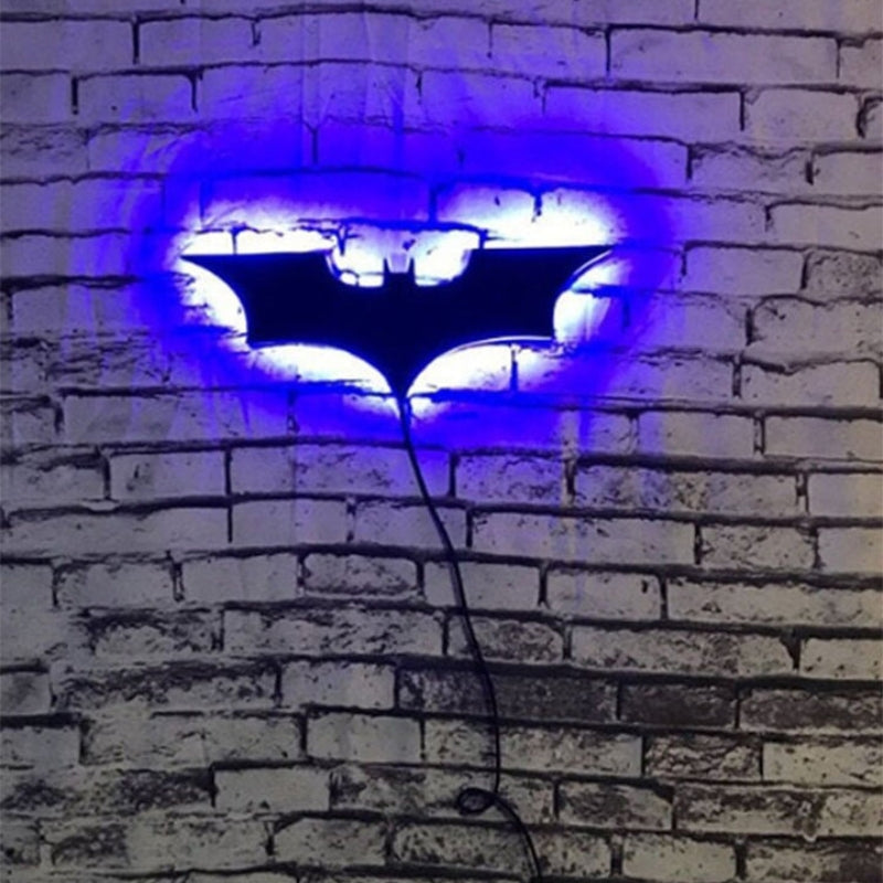 BatGlow – LED Wandleuchte mit Fernbedienung und Farbwechselmodi