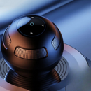 VibeSphere – 360° Kabelloser Lautsprecher mit tiefem Bass und kompaktem Entwerfen